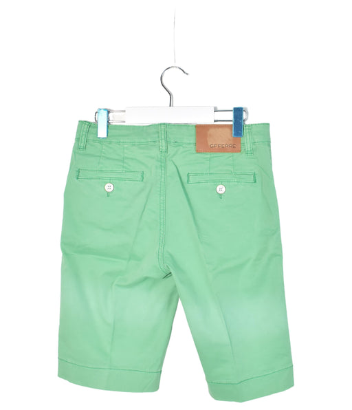 A Green Shorts from GF Ferre in size 10Y for boy. (Front View)