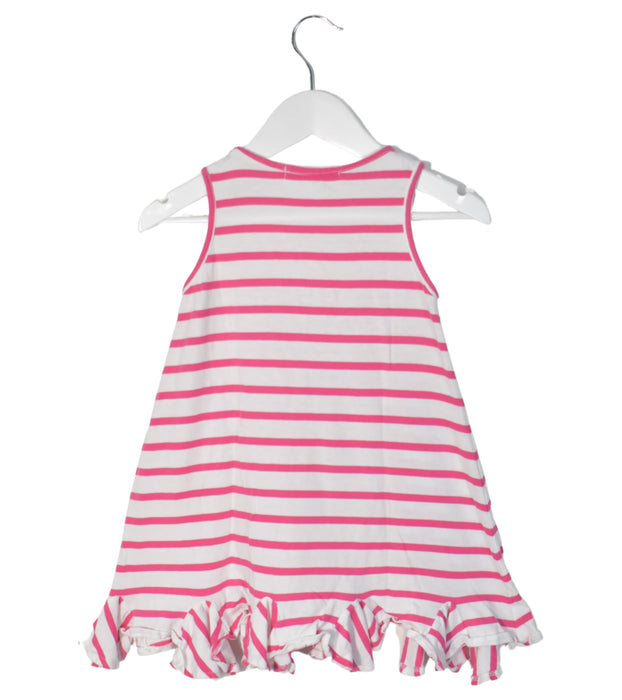 A Pink Sleeveless Dresses from Weekend à la mer in size 4T for girl. (Back View)