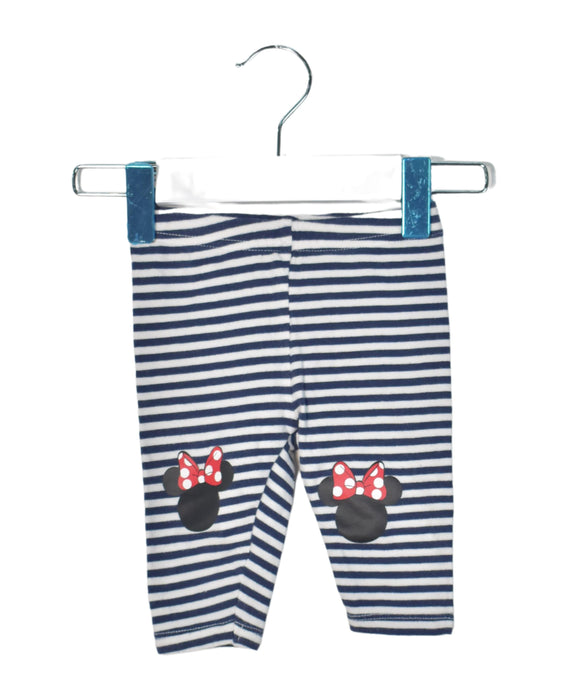 A Navy Leggings from Retykle in size 0-3M for girl. (Front View)