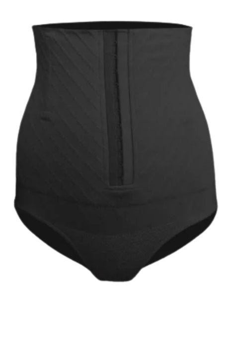 A Black Underwear from Belly Bandit in size M for maternity. (Back View)