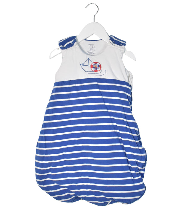 A Navy Sleepsacs from Sterntaler in size 3-6M for boy. (Front View)