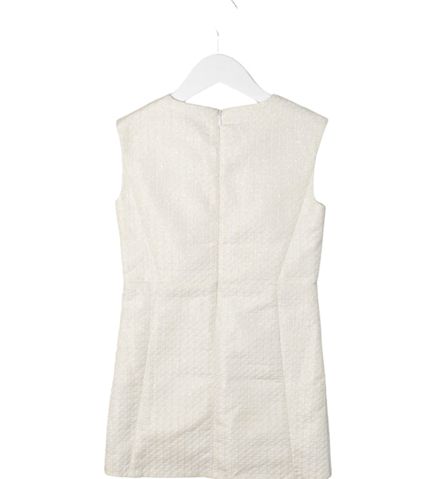 A White Sleeveless Dresses from Karl Lagerfeld in size 8Y for girl. (Front View)