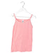 A Pink Sleeveless Tops from Petit Bateau in size 8Y for girl. (Back View)
