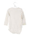 A Beige Long Sleeve Bodysuits from Seed in size 12-18M for neutral. (Front View)
