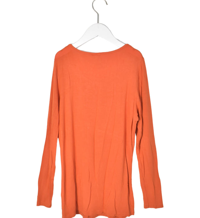 A Brown Long Sleeve Tops from Mothers en Vogue in size S for maternity. (Back View)