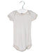 A Grey Short Sleeve Bodysuits from Petit Bateau in size 6-12M for neutral. (Back View)