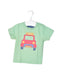 A Green Short Sleeve T Shirts from Kite in size 3-6M for boy. (Front View)