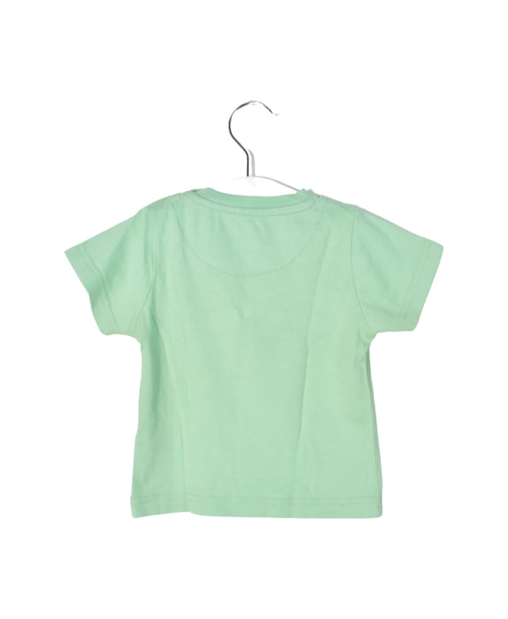 A Green Short Sleeve T Shirts from Kite in size 3-6M for boy. (Back View)