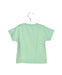 A Green Short Sleeve T Shirts from Kite in size 3-6M for boy. (Back View)