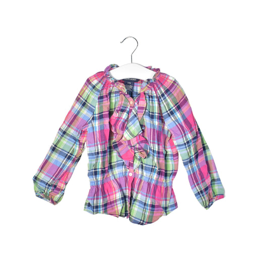 A Pink Shirts from Ralph Lauren in size 6-12M for girl. (Front View)