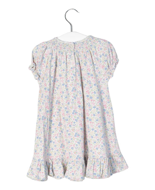 A White Short Sleeve Dresses from Ralph Lauren in size 6-12M for girl. (Front View)