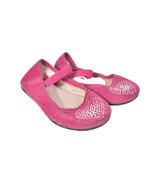 A Pink Flats from Ruby & Bloom in size 4T for girl. (Front View)