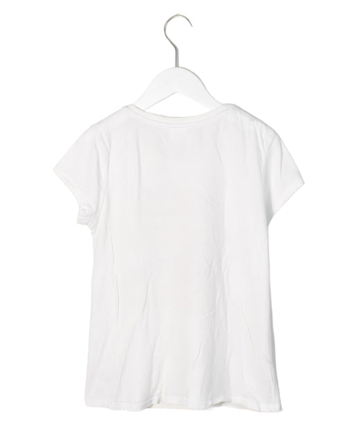 A White Short Sleeve T Shirts from Seed in size 9Y for girl. (Front View)