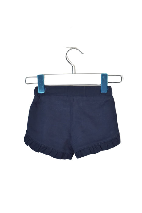 A Navy Shorts from Seed in size 0-3M for girl. (Back View)
