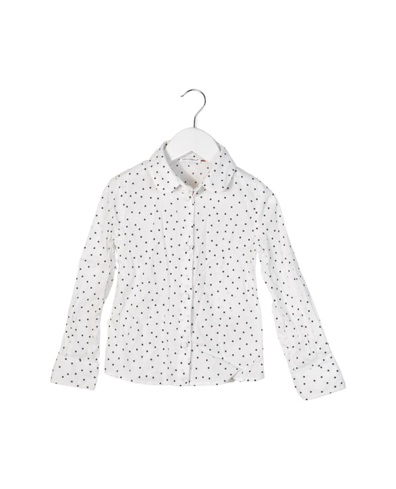 A White Shirts from Dolce & Gabbana in size 4T for boy. (Front View)