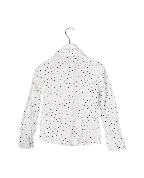 A White Shirts from Dolce & Gabbana in size 4T for boy. (Back View)