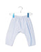 A Blue Casual Pants from Petit Bateau in size 3-6M for boy. (Back View)