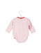 A Pink Long Sleeve Bodysuits from Fendi in size 3-6M for girl. (Front View)