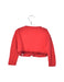 A Red Cardigans from Jacadi in size 12-18M for girl. (Back View)