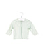 A Green Cardigans from Petit Bateau in size 3-6M for girl. (Front View)