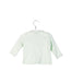 A Green Cardigans from Petit Bateau in size 3-6M for girl. (Back View)