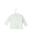 A Green Cardigans from Petit Bateau in size 3-6M for girl. (Back View)
