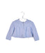 A Purple Cardigans from The Little White Company in size 3-6M for girl. (Front View)
