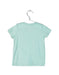 A Teal Short Sleeve T Shirts from Seed in size 3-6M for boy. (Back View)