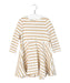 A White Long Sleeve Dresses from Petit Bateau in size 12-18M for girl. (Front View)