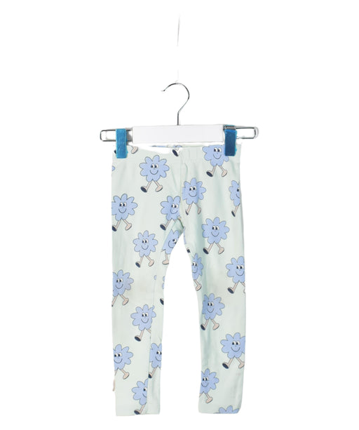 A Green Leggings from Seed in size 2T for boy. (Front View)