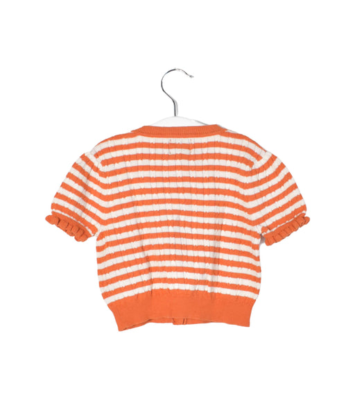 A Orange Short Sleeve Tops from As Little As in size 18-24M for girl. (Front View)