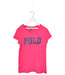 A Purple Short Sleeve T Shirts from Polo Ralph Lauren in size 12Y for girl. (Front View)