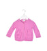 A Purple Cardigans from Jojo Maman Bébé in size 6-12M for girl. (Front View)