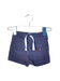 A Navy Shorts from Cadet Rousselle in size 6-12M for boy. (Front View)