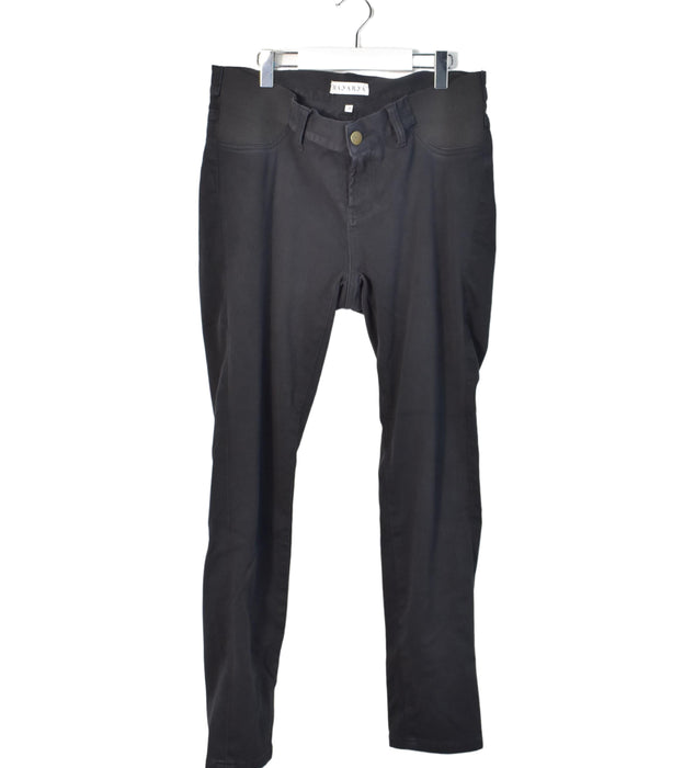 A Black Jeans from Mayarya in size M for maternity. (Front View)