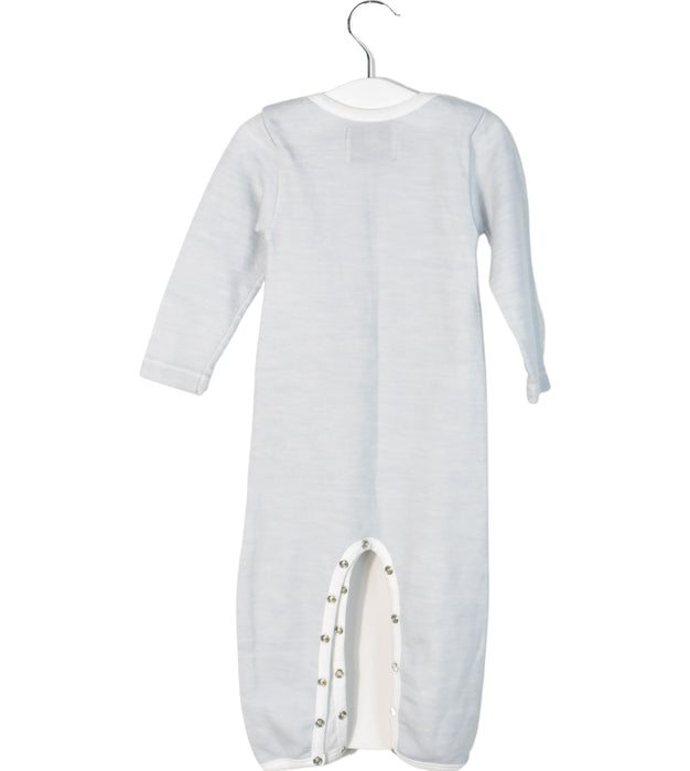 A Blue Long Sleeve Jumpsuits from Petit Bateau in size 18-24M for neutral. (Back View)