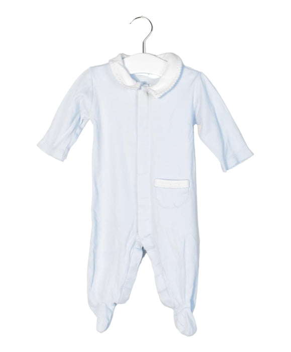 A Blue Long Sleeve Jumpsuits from Kissy Kissy in size 6-12M for neutral. (Front View)