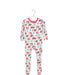 A White Long Sleeve Jumpsuits from KicKee Pants in size 6-12M for neutral. (Front View)