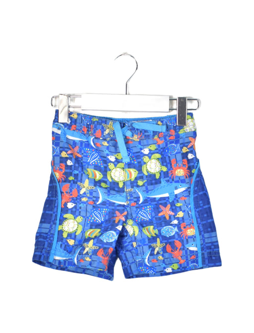 A Blue Shorts from Tommy Bahama in size 18-24M for boy. (Front View)