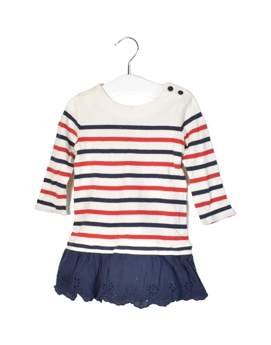 A Red Long Sleeve Dresses from Ralph Lauren in size 12-18M for girl. (Front View)