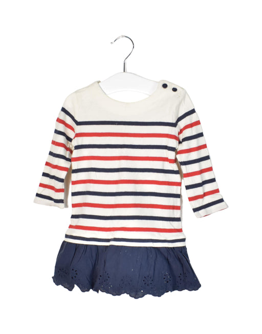 A Red Long Sleeve Dresses from Ralph Lauren in size 12-18M for girl. (Front View)