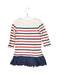 A Red Long Sleeve Dresses from Ralph Lauren in size 12-18M for girl. (Back View)