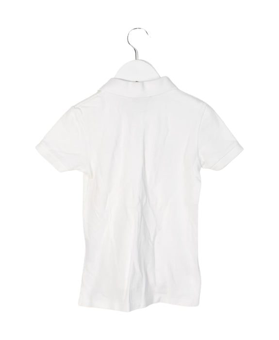 A White Short Sleeve Polos from Polo Ralph Lauren in size 3T for boy. (Back View)