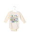 A Yellow Long Sleeve Bodysuits from Molo in size 3-6M for girl. (Back View)
