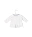A White Lightweight Jackets from Mayoral in size 0-3M for girl. (Back View)