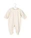 A Beige Long Sleeve Jumpsuits from NaturaPura in size 3-6M for girl. (Front View)