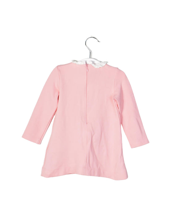 A Pink Long Sleeve Tops from Mayoral in size 6-12M for girl. (Back View)