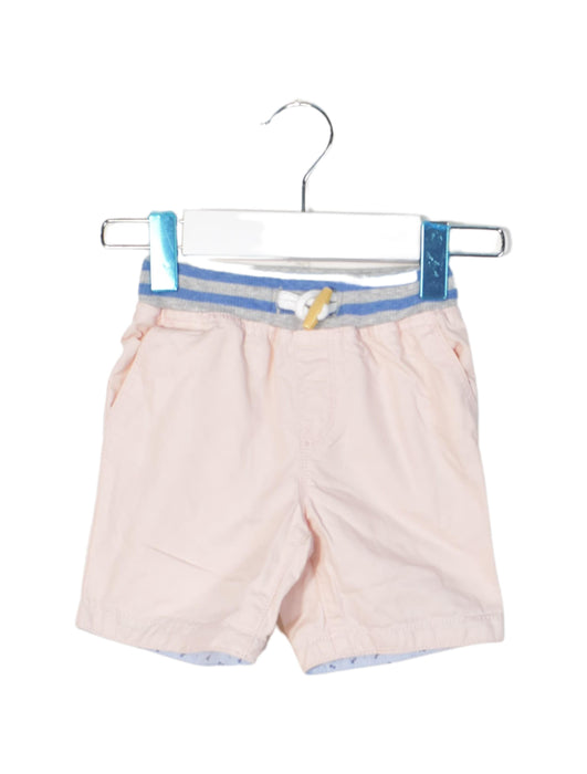 A Blue Shorts from Gingersnaps in size 3-6M for boy. (Front View)