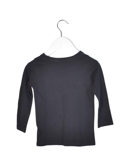 A Black Long Sleeve Tops from Bonpoint in size 3T for girl. (Back View)