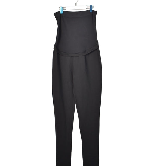 A Black Leggings from Seraphine in size L for maternity. (Front View)